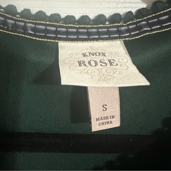 💚KNOX ROSE: Forest Green Babydoll Dress - Picture 11 of 13